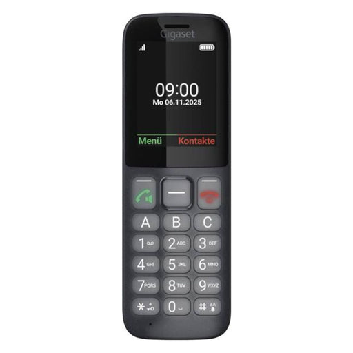 Produktbild Funktionstelefon - Gigaset Comfort 600 SIM 6,1 cm (2.4) 118 g Schwarz, Grau