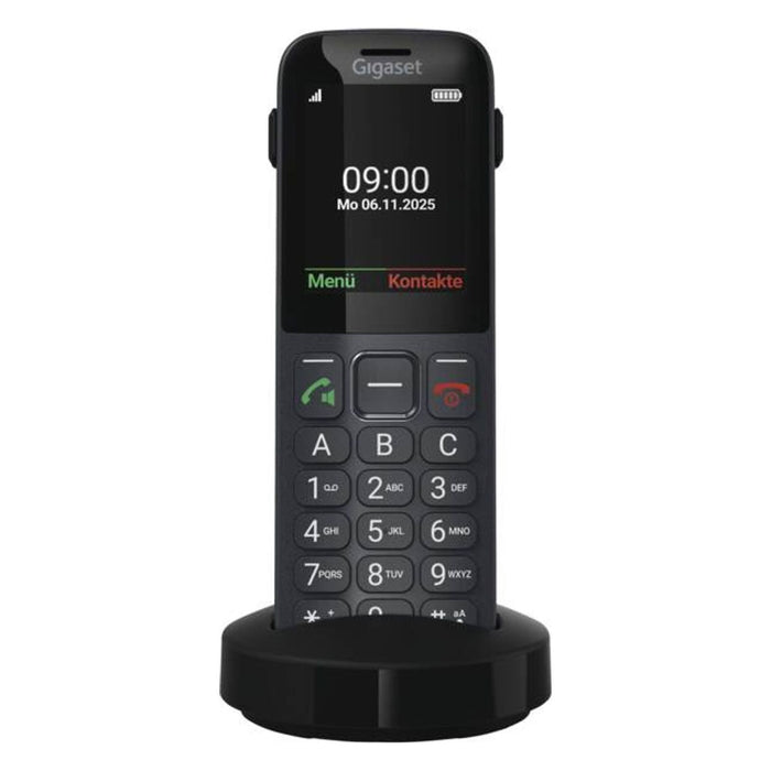 Gigaset Comfort 600 SIM 6,1 cm (2.4) 118 g Schwarz, Grau