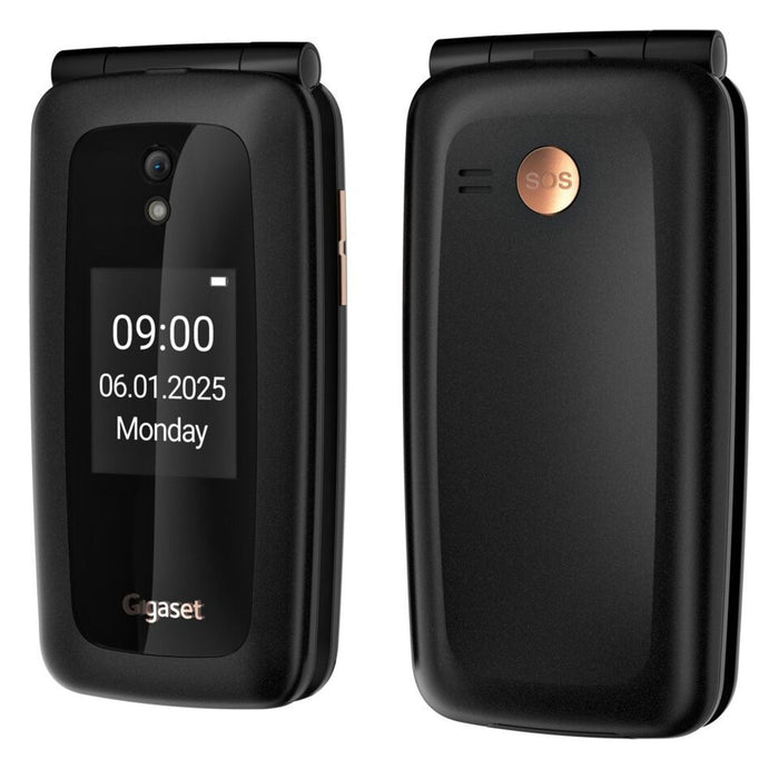 Gigaset GL795 7,11 cm (2.8) 142 g Schwarz Seniorentelefon