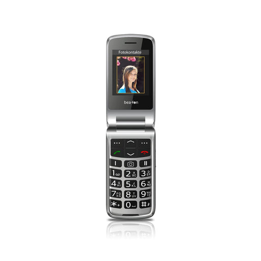 Produktbild Funktionstelefon - Beafon SL645plus 7,11 cm (2.8) 120 g Schwarz, Silber Kamera-Handy