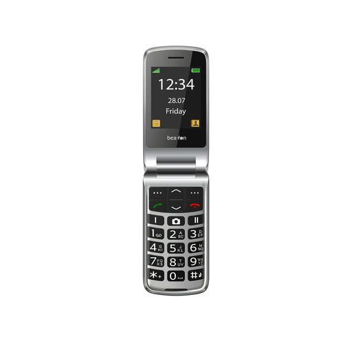 Produktbild Funktionstelefon - Beafon SL645plus 7,11 cm (2.8) 120 g Schwarz, Silber Kamera-Handy
