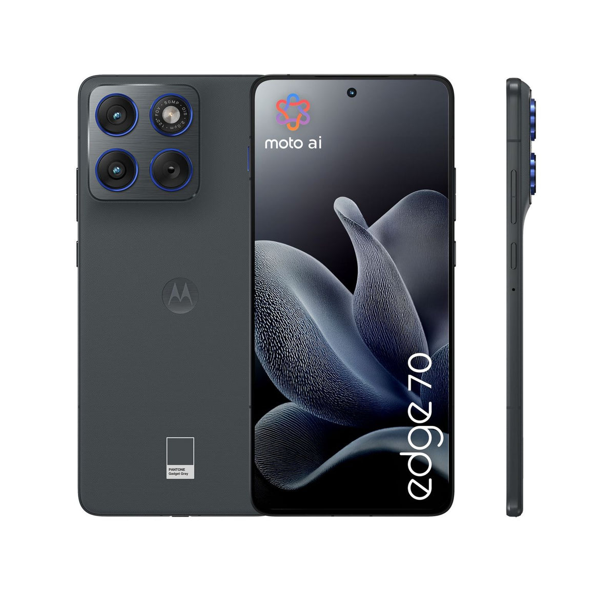 Produktbild Smartphone - motorola edge 70 5G Dual-SIM 512GB PANTONE Gadget Grey