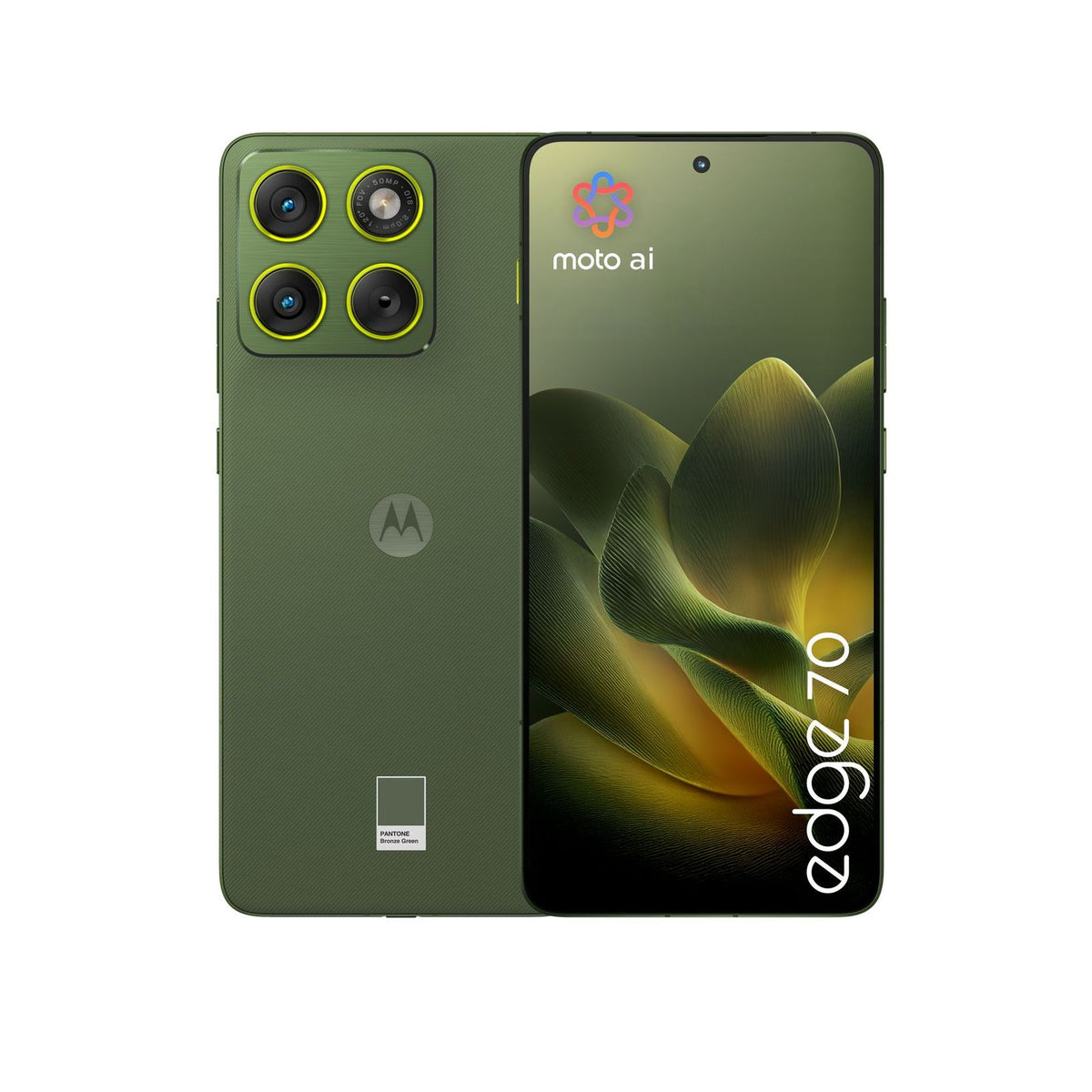 Produktbild Smartphone - Motorola edge 70 512GB PANTONE Bronze Green