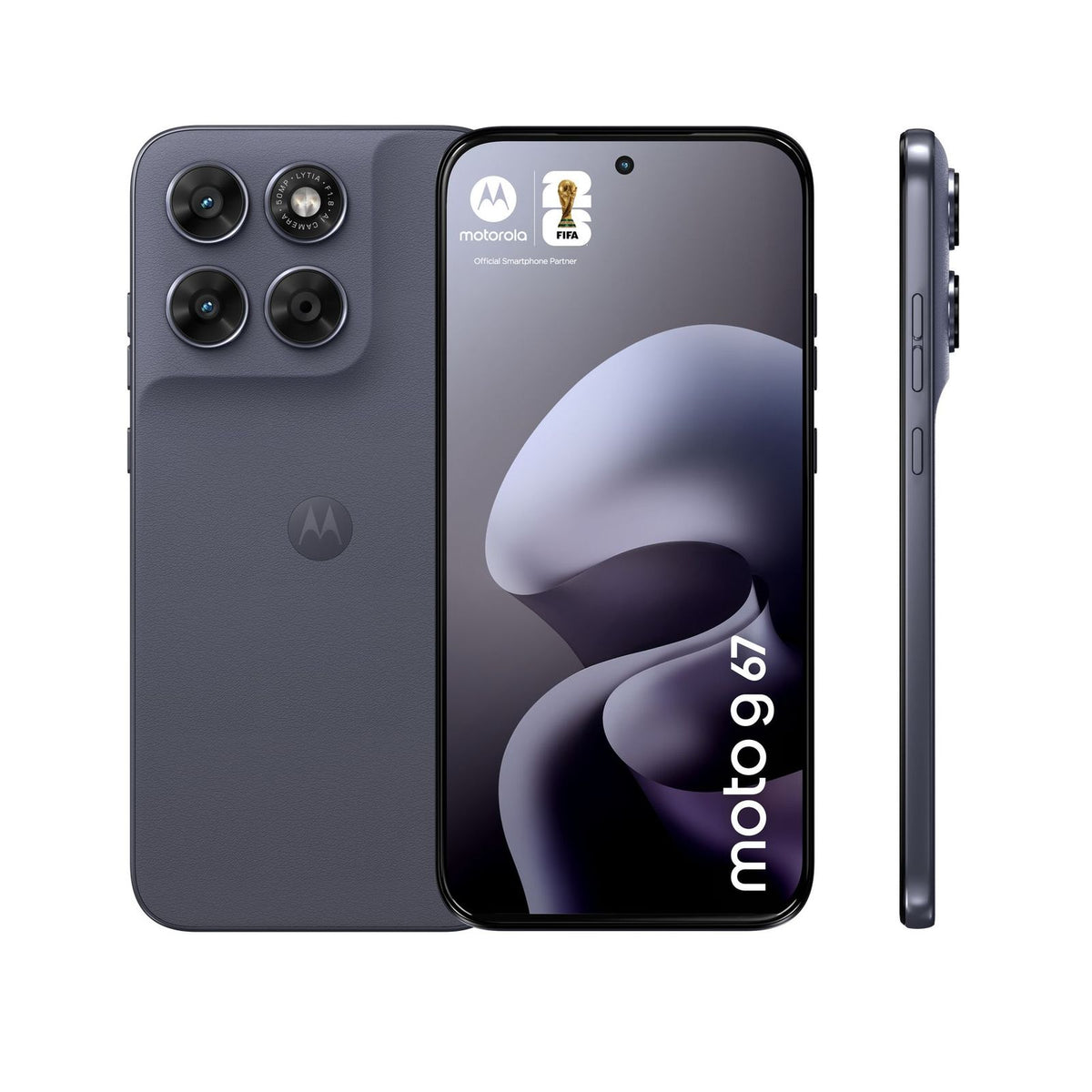 Produktbild Smartphone - motorola moto g67 5G Dual-SIM 128GB PANTONE Arctic Seal