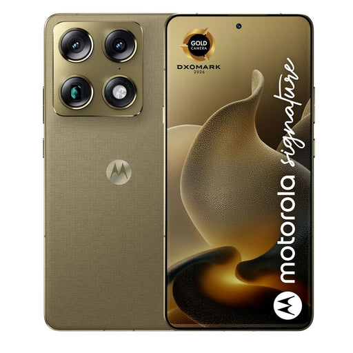 Produktbild Smartphone - motorola signature 5G Dual-SIM 512GB PANTONE Martini Olive