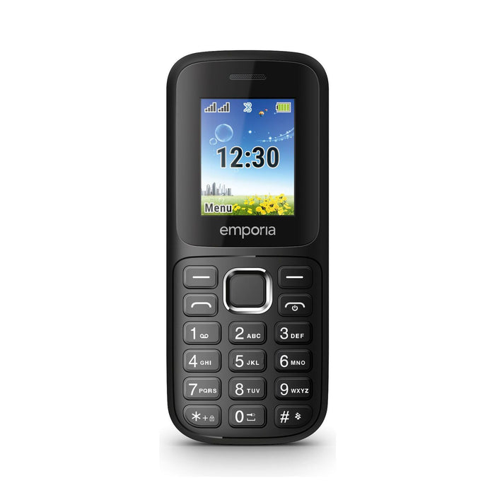 Emporia emporia313 4,5 cm (1.77) 64,6 g Schwarz Seniorentelefon