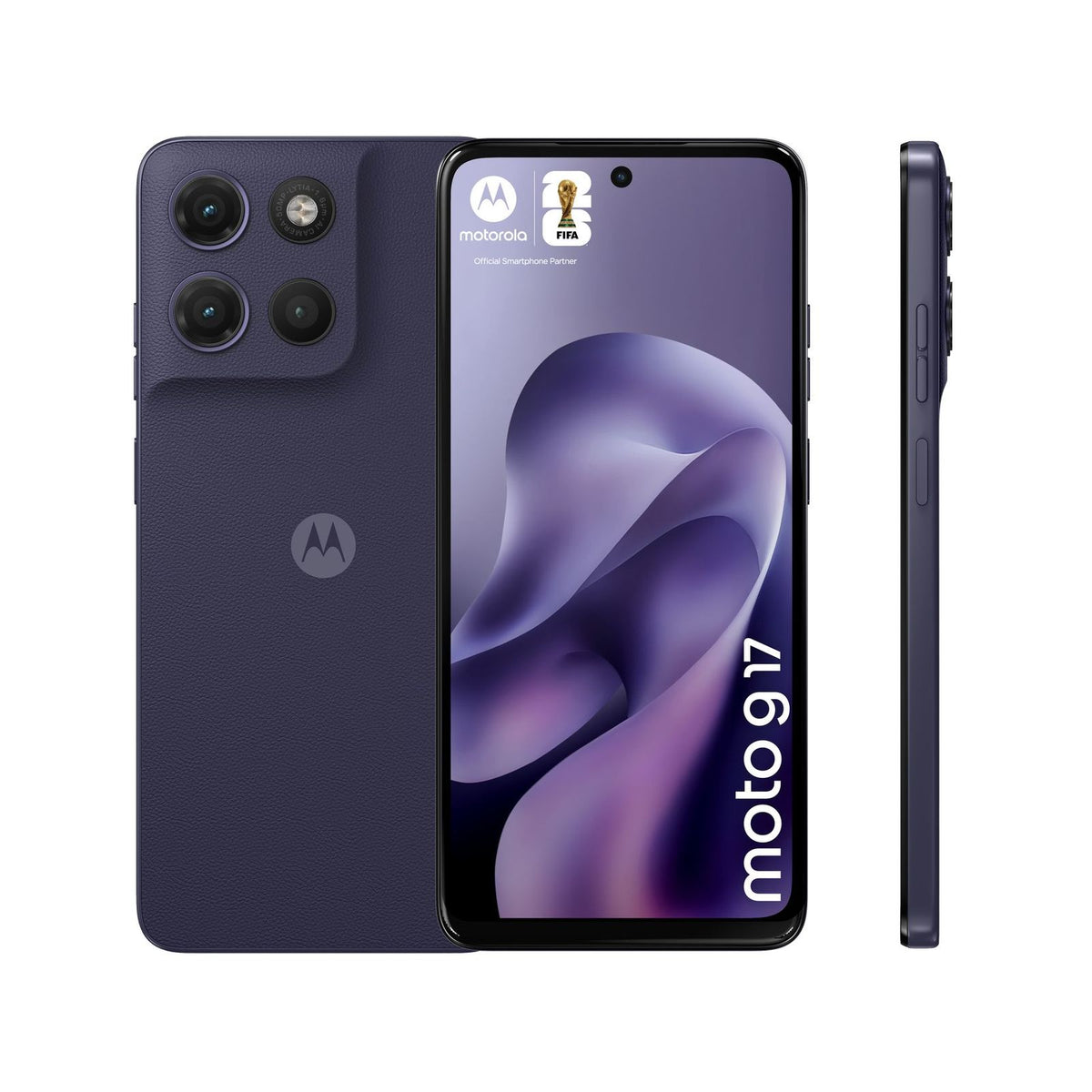 Produktbild Smartphone - motorola moto g17 4G Dual-SIM 128GB Pantone Evening Blue