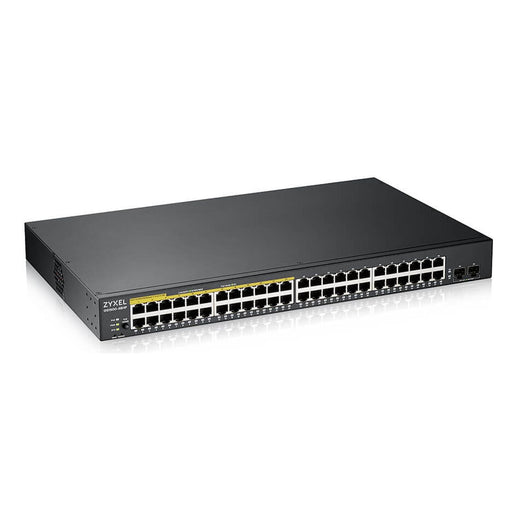 Produktbild Gigabit-Switch - Zyxel GS1900-48HPv2 Managed L2 Gigabit Ethernet (10/100/1000) Power over Ethernet (PoE) Schwarz
