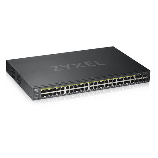 Produktbild Netzwerk-Switch - Zyxel GS1920-48HPV2 Managed Gigabit Ethernet (10/100/1000) Power over Ethernet (PoE) Schwarz