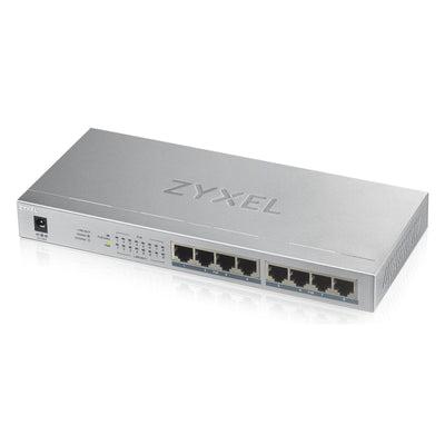 GS1008HP Unmanaged Gigabit Ethernet (10/100/1000) Power over Ethernet (PoE) Grau