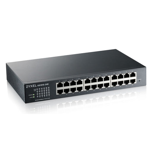 Produktbild Gigabit-Switch - Zyxel GS1915-24E Managed L2 Gigabit Ethernet (10/100/1000) 1U Schwarz