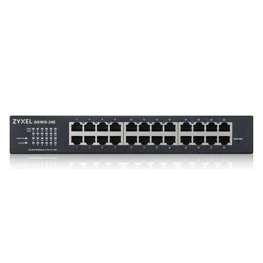 Produktbild Gigabit-Switch - Zyxel GS1915-24E Managed L2 Gigabit Ethernet (10/100/1000) 1U Schwarz