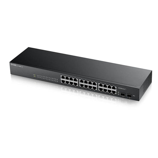 Produktbild Gigabit-Switch - Zyxel GS-1900-24 v2 Managed L2 Gigabit Ethernet (10/100/1000) 1U Schwarz