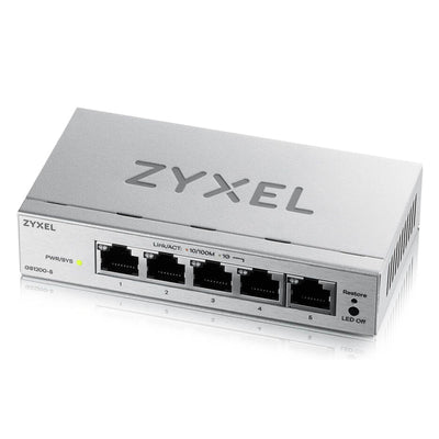 GS1200-5V3 Managed L2 Gigabit Ethernet (10/100/1000) Desktop Grau