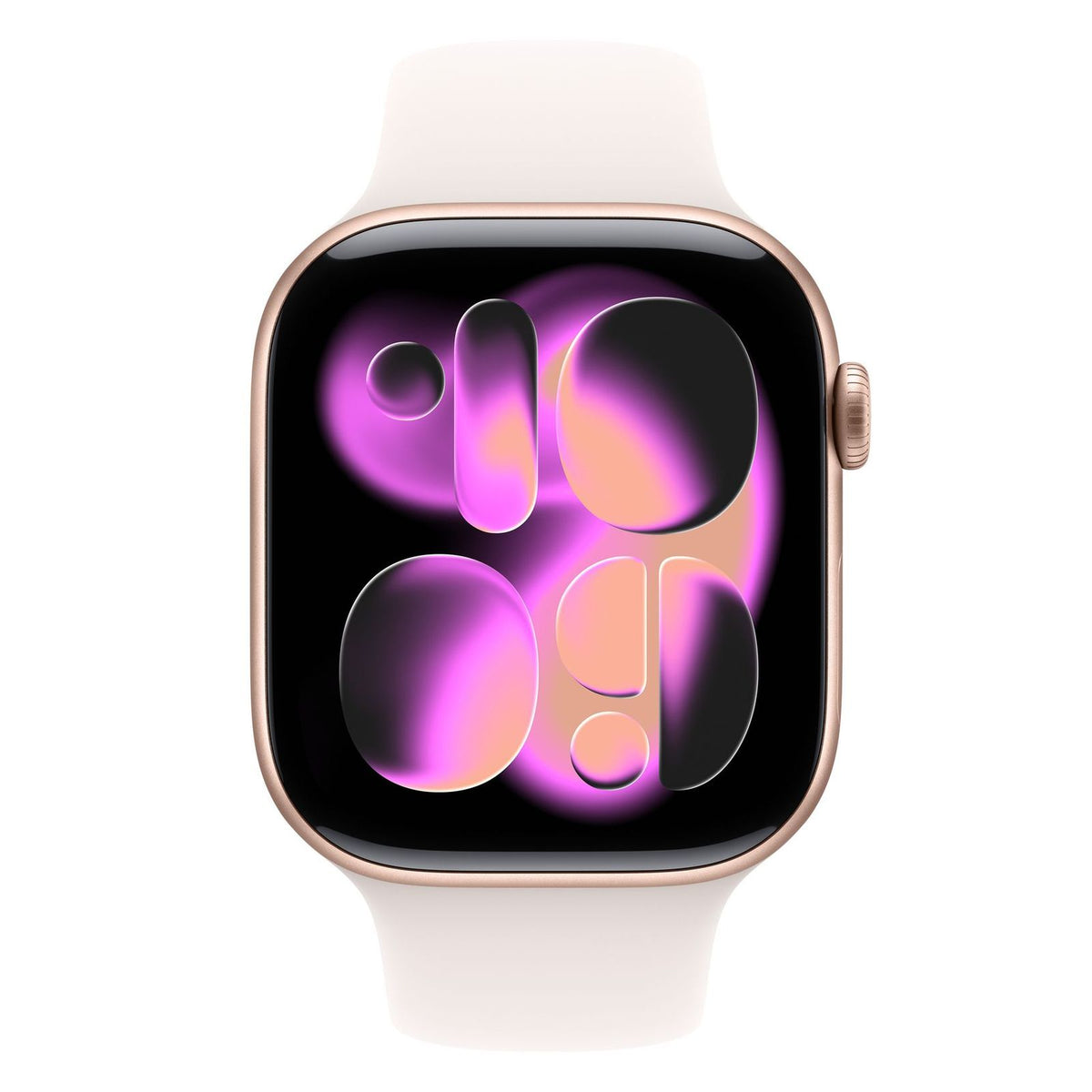 Produktbild Smartwatch - Apple Watch Series 11 GPS 46mm Aluminium Rose Gold Sport Band Light Blush M/L