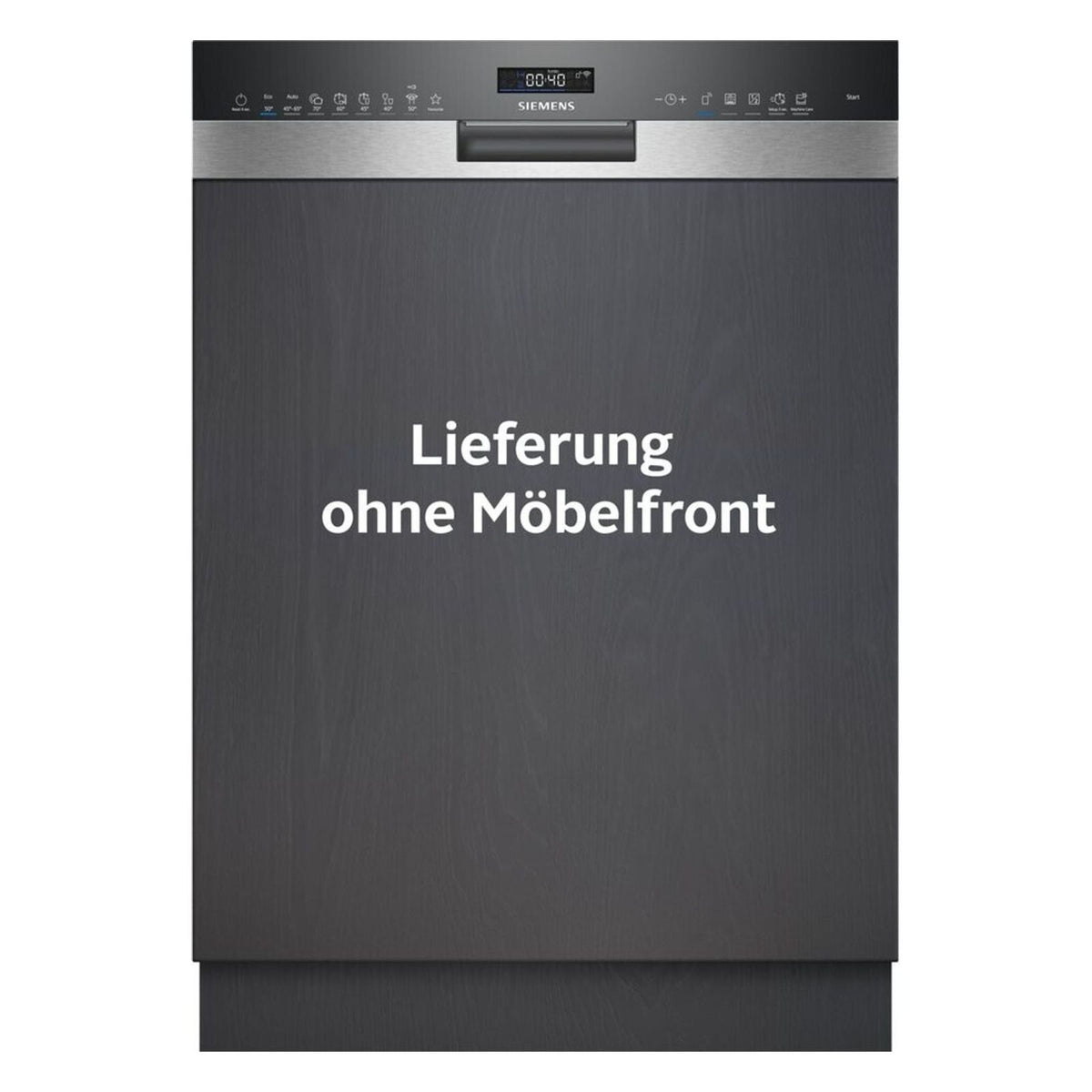 Produktbild teilintegrierbarer Geschirrspüler - Siemens iQ500 SN55ES12CE Spülmaschine Halb integriert 14 Maßgedecke