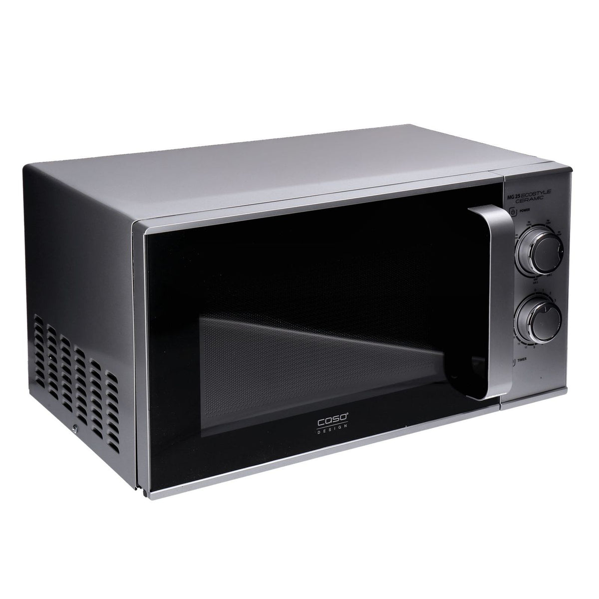 Produktbild Mikrowelle - Caso MG25 Ecostyle Ceramic Kombi-Mikrowelle silber
