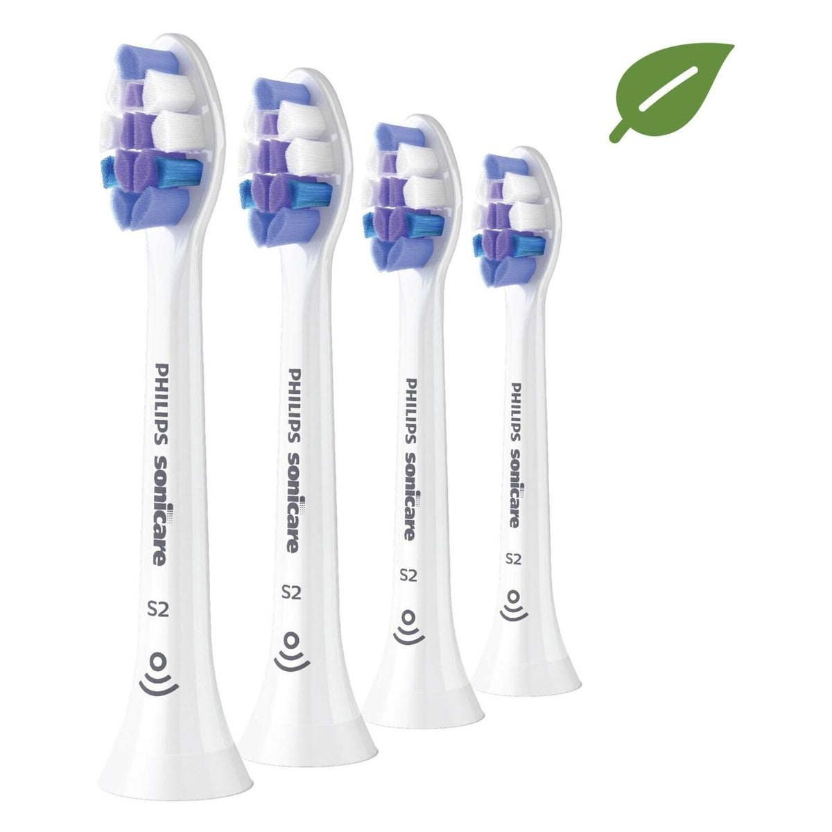 Produktbild Aufsteckbürsten - HX6054/10 Sensitive (S) (4er)