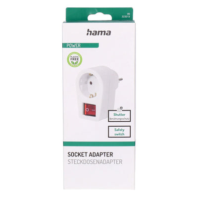 00223213 Netzstecker-Adapter Typ F Weiß