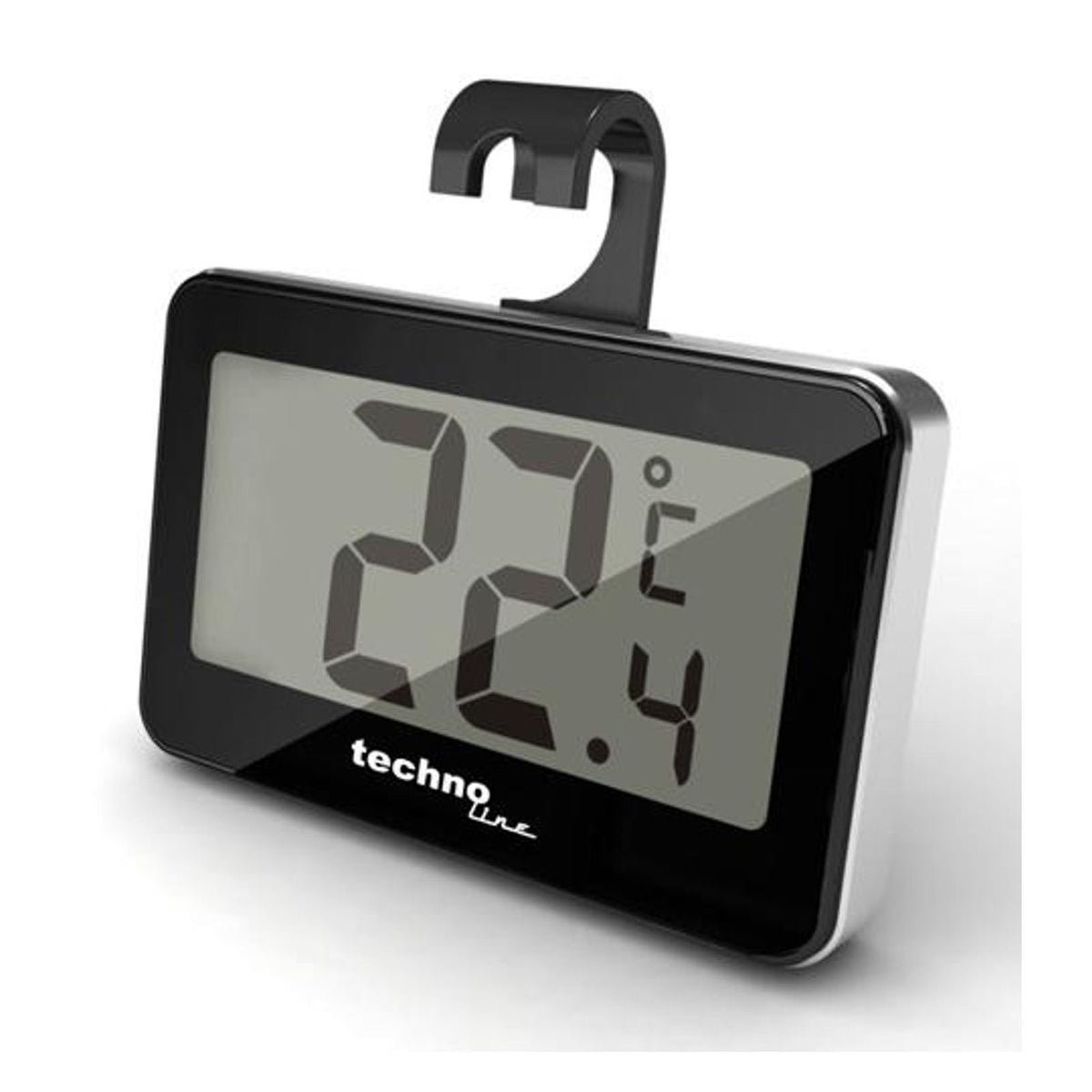 Produktbild Raumthermometer - Technoline WS 7012 Küchenarmaturen-Zubehör Elektronisches Umgebungsthermometer Schwarz