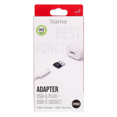 00201532 Adapter USB-C / USB-A Schwarz