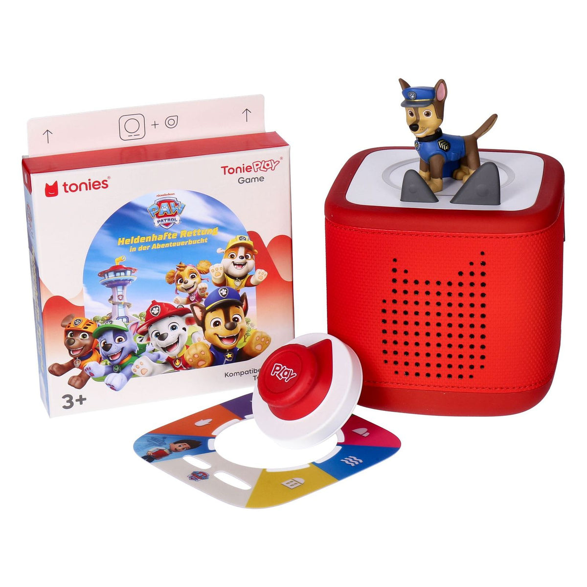 Produktbild Ohne Kategorie - Tonies Toniebox 2 Play-Set rot mit Paw Patrol Chase