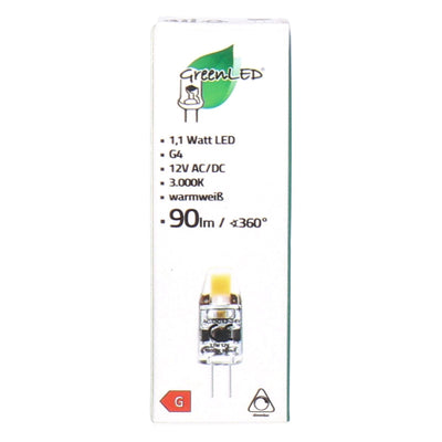 GreenLed 1,1W 12V 1,1W 90lm