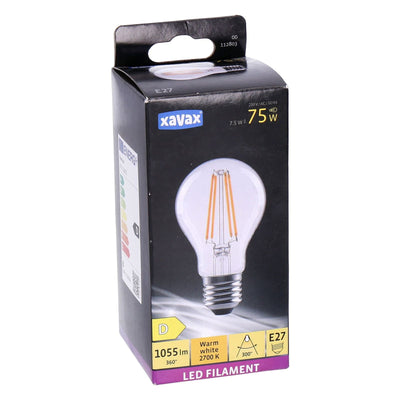 00112803 energy-saving lamp Warmweiß 2700 K 7,5 W E27 D
