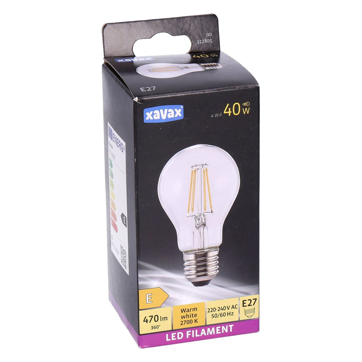Produktbild LED-Filament - LED-Filament E27, 470lm