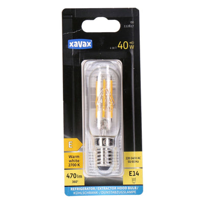 LED-Filament E14, 40W 470lm warmweiß