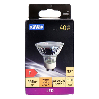 LED Lampe GU10 40W 445lm warmweiß