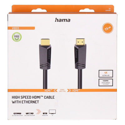 00205008 HDMI-Kabel 7,5 m HDMI Typ A (Standard) Schwarz