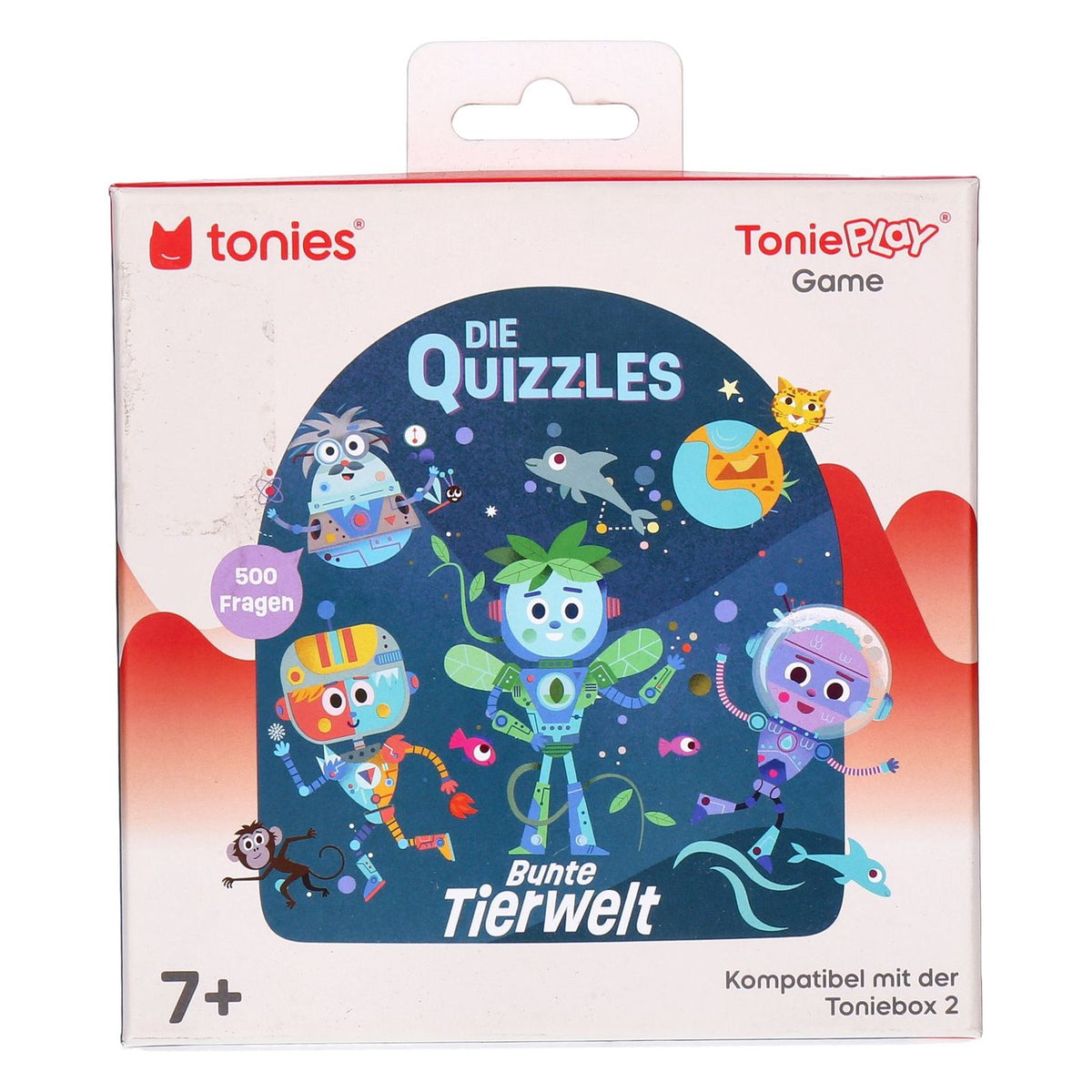 Produktbild Ohne Kategorie - Tonies Tonieplay Game S - Die Quizzles: Bunte Tierwelt