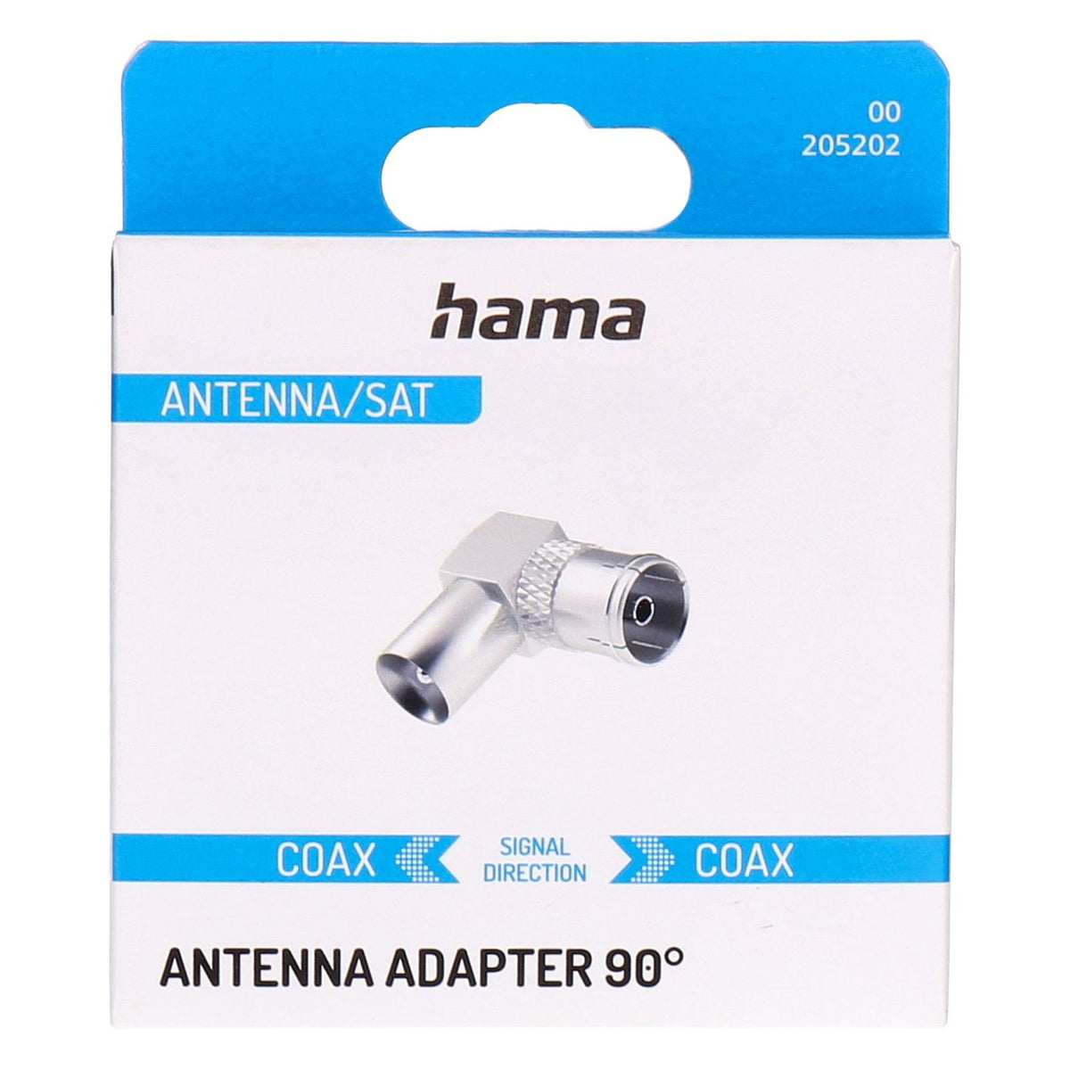 Produktbild Koax-Kabelverbinder - Hama 00205202 Koaxialstecker 1 Stück(e)