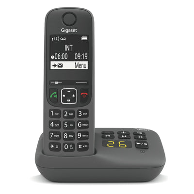 AE690A Analoges/DECT-Telefon Anrufer-Identifikation Anthrazit