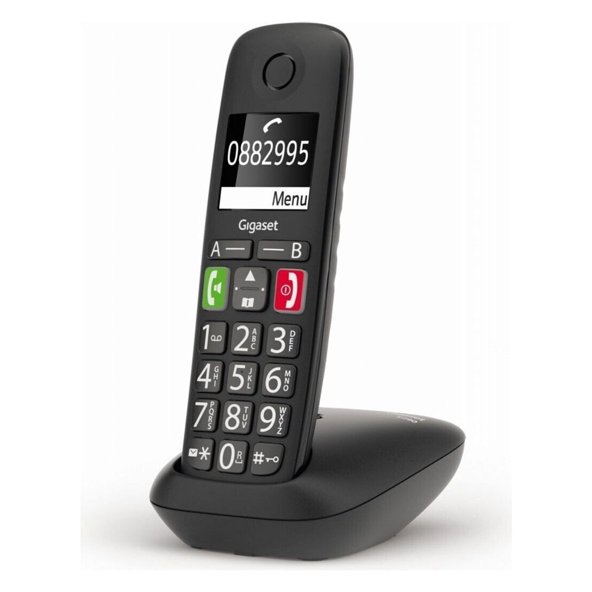 Produktbild Schnurloses DECT-Telefon - Gigaset E290 Analoges/DECT-Telefon Anrufer-Identifikation Schwarz