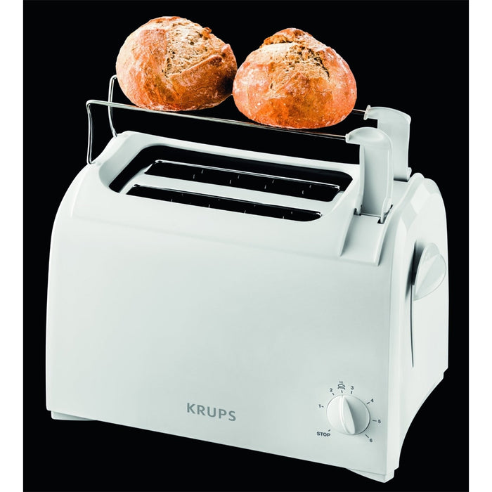 Krups Proaroma KH 1511 2-Scheiben Toaster Weiß