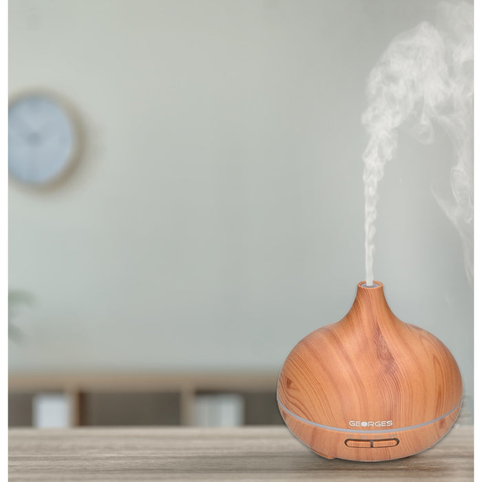 TP Aroma Diffuser 300ml Wood Art  Light Wood