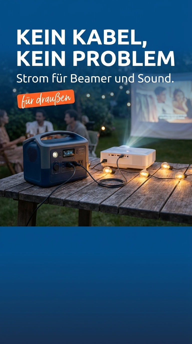 #000018 Strom für draußen