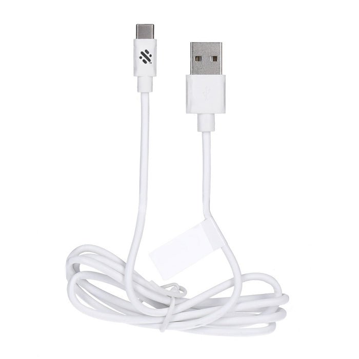 STK Lade und Sync-Kabebel USB Typ C Anschluss 1,2 Meter weiß Ausgang 3.0A